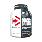 Dymatize Super Mass Gainer Rich Chocolate 2,9kg - Polvo Para Ganar Peso + Carbohidratos, BCAA y Caseína