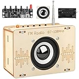Poraxy Science Kits for Kids Age 8-12 12-14, STEM Kits 8-10, Build Your Own FM Radio Kit, Electronic DIY Experiment Engineering Building Project, Toys Gifts for Teen Boys Girls 9 11 13 15 16+