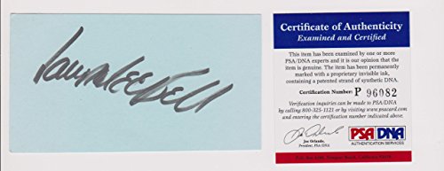 LAURALEE BELL Daytime Soap Opera the Young and the Restless Star Autograph PSA/DNA Signed Cut Auto
