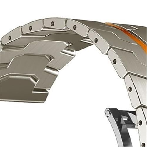 Bracelet de montre à dégagement rapide en acier maillé résistant - 7