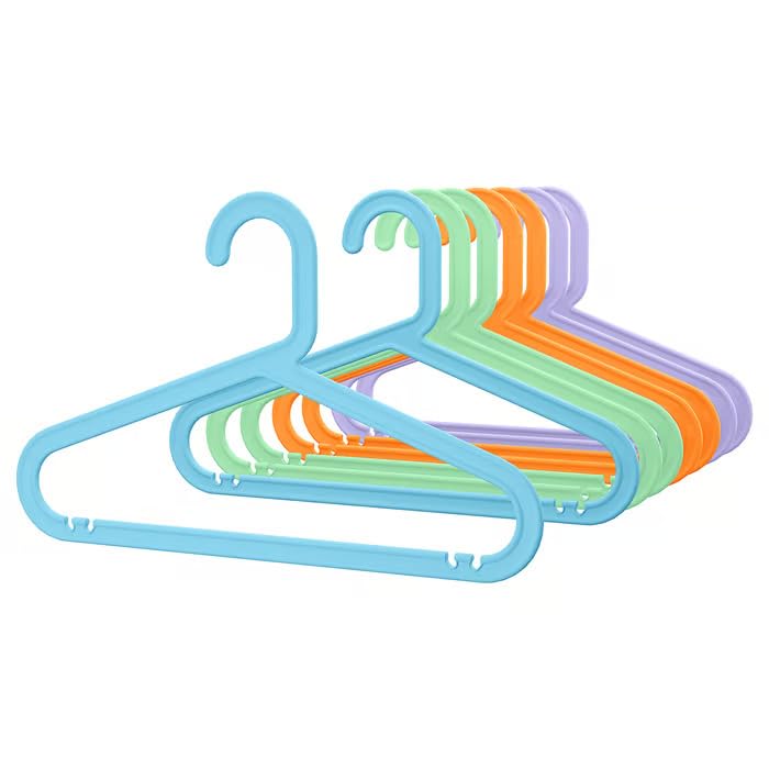 IKEA Coat-Hanger for Children's Multicolor 8 - Pack-image-41