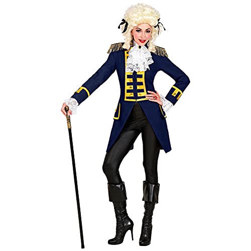 Widmann 48792 48792 Blue Guard Uniform, Parade Frack, Jacket, Coat, Circus Director, Costume, Carnival, Theme Party, Women - Image 2