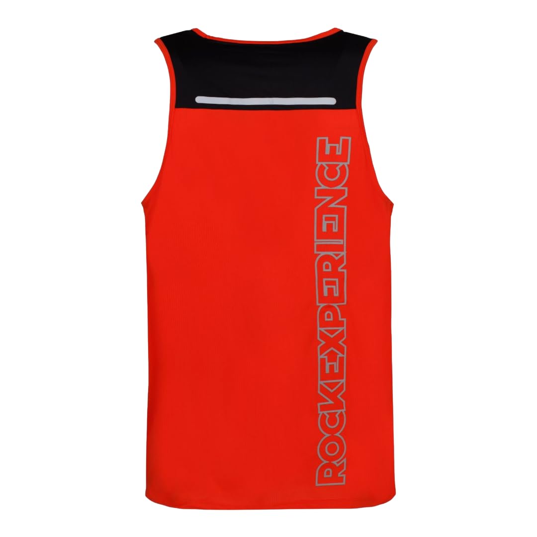 Rock Experience Ink Man Tank Canotta Traspirante Sportiva Uomo (Pacco da 1)