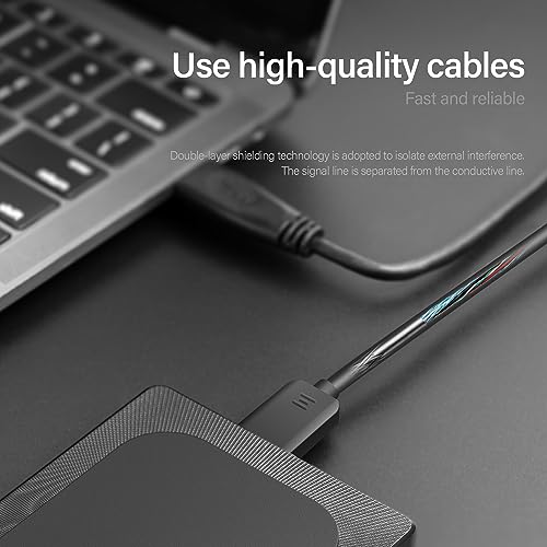 Aiolo Innovation 500GB External Hard Drive Ultra Slim Portable HDD-USB 3.0 for PC, Mac, Laptop, PS4, Xbox one,Xbox 360 HD-A4 by Aiolo Innovation - Image 7