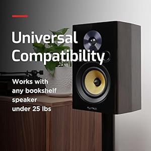 Fluancefloorspeakerstandsforsurroundsoundandbookshelfspeakerswithsolidconstructionadjustablefloorspikesrubberisolationfeetcablemanagementsquarebasematteblackpairss05s Urban Country Home Decor Fluance floor speaker stands for surround sound and bookshelf speakers with solid construction adjustable floor spikes rubber isolation feet cable management square base matte blackpair ss05s urban country home decor