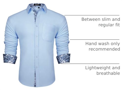 Paisley Print Spread Collar Dress Shirt product image