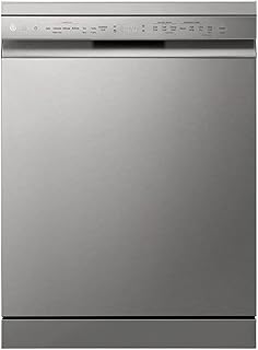LG 14 Place Setting Freestanding Dishwasher (TrueSteam, DFB532FP, Silver)