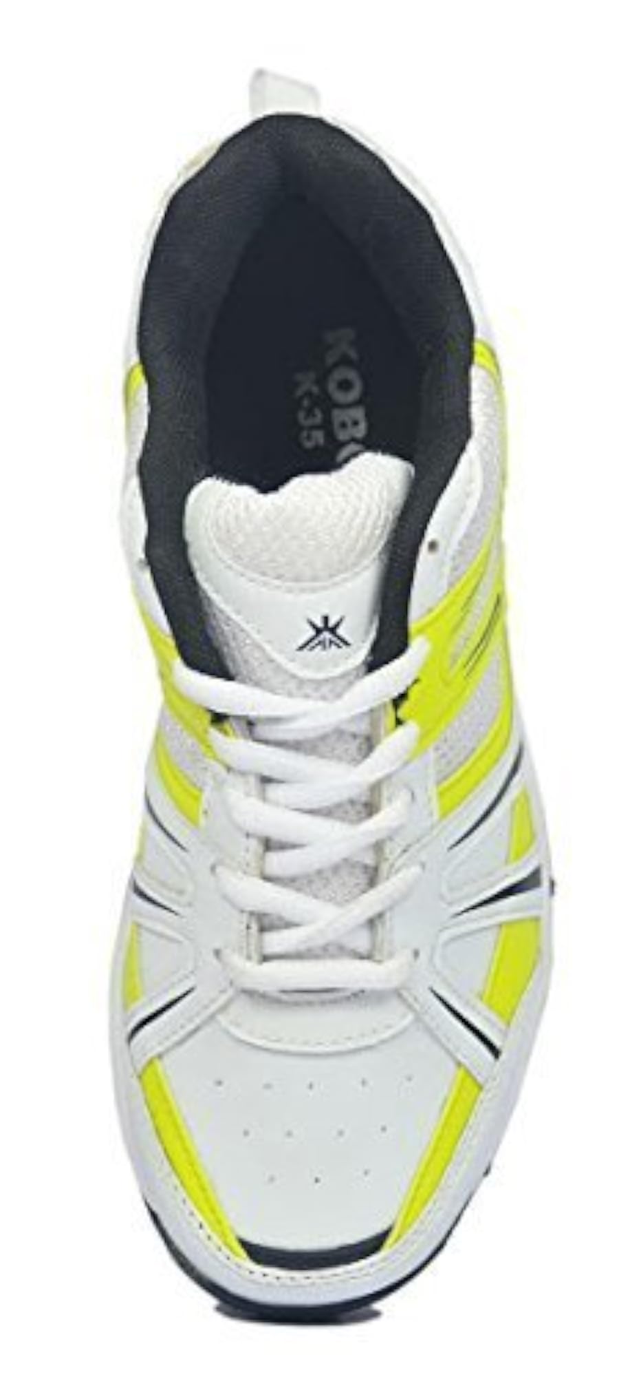 K-35 Cricket Rubber Spike Shoes (Imported) Size 11 White