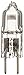 Philips 25676-8 100W Halogen Lamps