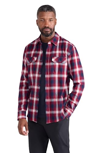Chemise flanelle homme Mountain Warehouse idéale pour les randonnées d'automne en forêt