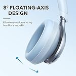 Soundcore by Anker, Space One, Active Noise Cancelling Headphones, 2X Stronger Voice Reduction, 40H ANC Playtime, App Control, LDAC Hi-Res Wireless Audio, Comfortable Fit, Clear Calls, Bluetooth 5.3 - Image 4