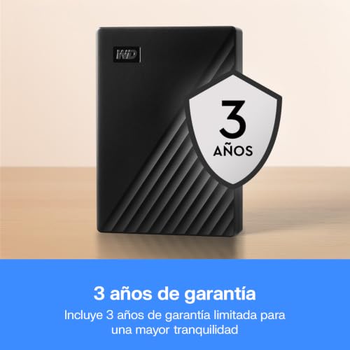 Miniatura 8 de Wd 6tb My Passport Disco Duro Externo Portátil, Usb 3.2 Gen 1 Usb 3.0, Copia De Seguridad Y Protección Con Contraseña, Formateado Para Windows, Chromeos Y Macos, Negro