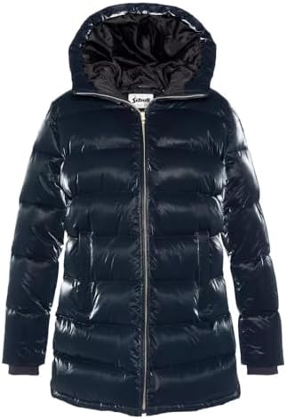 Schott NYC Damen Clare2W Jacke, Marineblau, XS