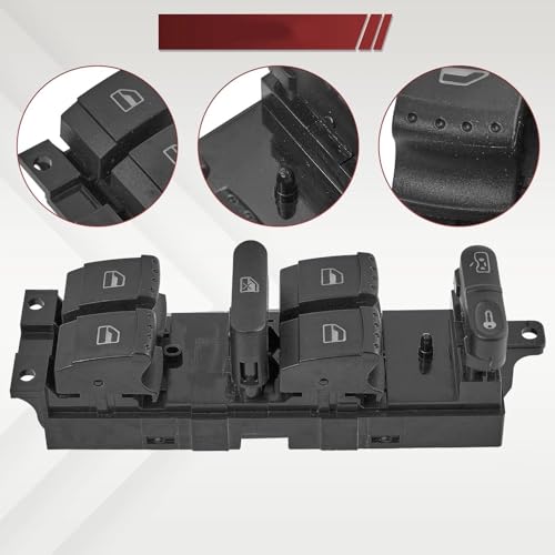 Interrupteur de lève-vitre VW commande de vitre Golf 4 MK4 Passat B5 Bora 1J4959857D bouton