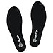 Produktbild LARGERED Einlegesohlen Memory Foam für Herren,Schaum Sohlen Einlagen für Arbeitsschuhe,Wanderschuhe,Sneakers,Laufschuhe,Turnschuhe und Sport Schuhe,Schuheinlagen Komfort Weiche,Schwarz Gr.42