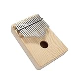 Aumotop DIY-Daumenklavier-Set, Hölzernes Fingermusikinstrument für Kinder, Handgefertigt mit Feiner Verarbeitung, Einfach zu Montieren und zu Erlernen, Unterhaltsame Aktivität für die Ganze Familie