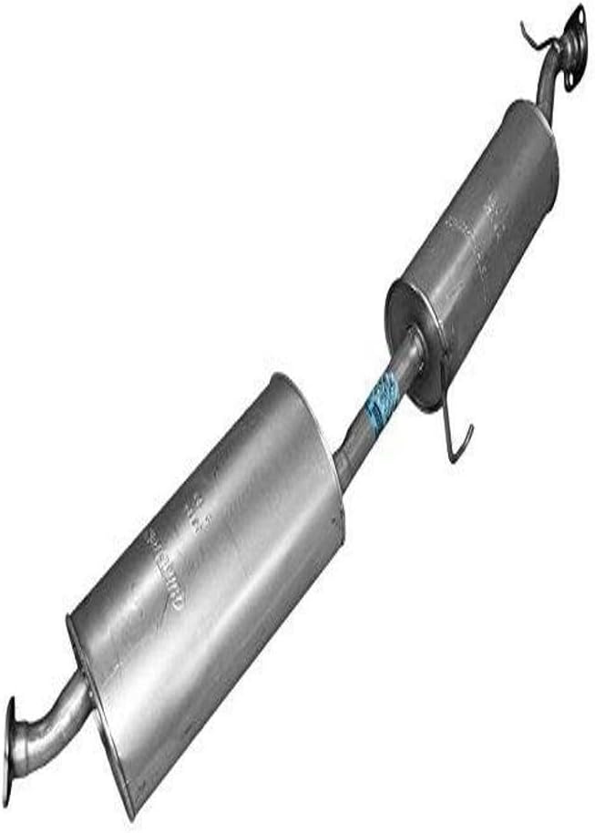 Walker Quiet-Flow SS 56124 Direct Fit Exhaust Muffler Assembly 2" Inlet (OD) 1.9375" Outlet (OD) for Honda Element