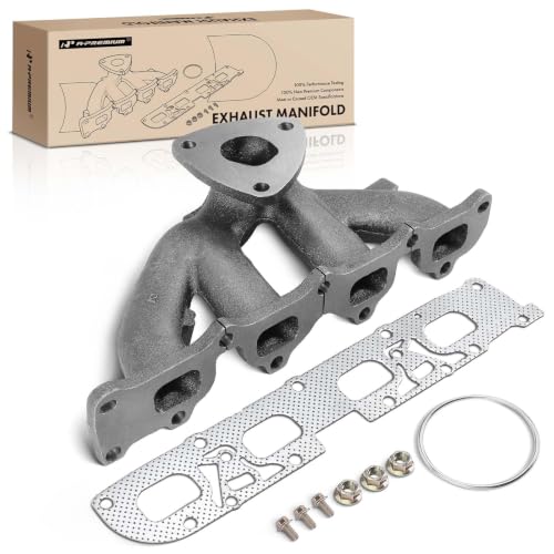 A-Premium L4 2.4L Engine Exhaust Manifold W/Gasket & Bolts & Nuts Fit for Chevrolet Equinox 2010-2012 Captiva Sport 2012 & GMC Terrain 2010-2012 Sport Utility Only Replaces 12609823