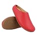 Produktbild HAFLINGER Softino Lederpantoffeln Hausschuhe Ballerina im schlichten Design Rot (Paprika 342), Gr. 38