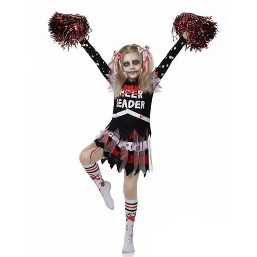 Disfraz de Animadora Zombie para Niñas miniatura 2