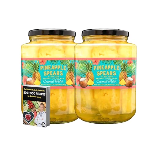 2 Pack Pineapple Spears in Coconut Water – 42 oz