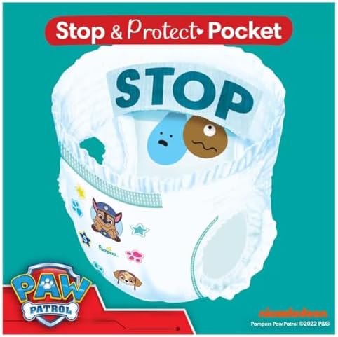 Pampers Baby-Dry Pants Paw Patrol Edition Size 6, 138 Nappies, 13 kg - 19 kg, 360° Fit with Stop and Protection System - View 7