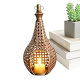 Amélioration de l'intérieur : Ce porte-bougie allie design élégant et éléments artistiques pour apporter une touche décorative unique à vos espaces de vie. Il assure une beauté accentuée et une atmosphère sereine, parfaite pour un usage quotidien comme pour les occasions spéciales, enrichissant votre déco intérieure.