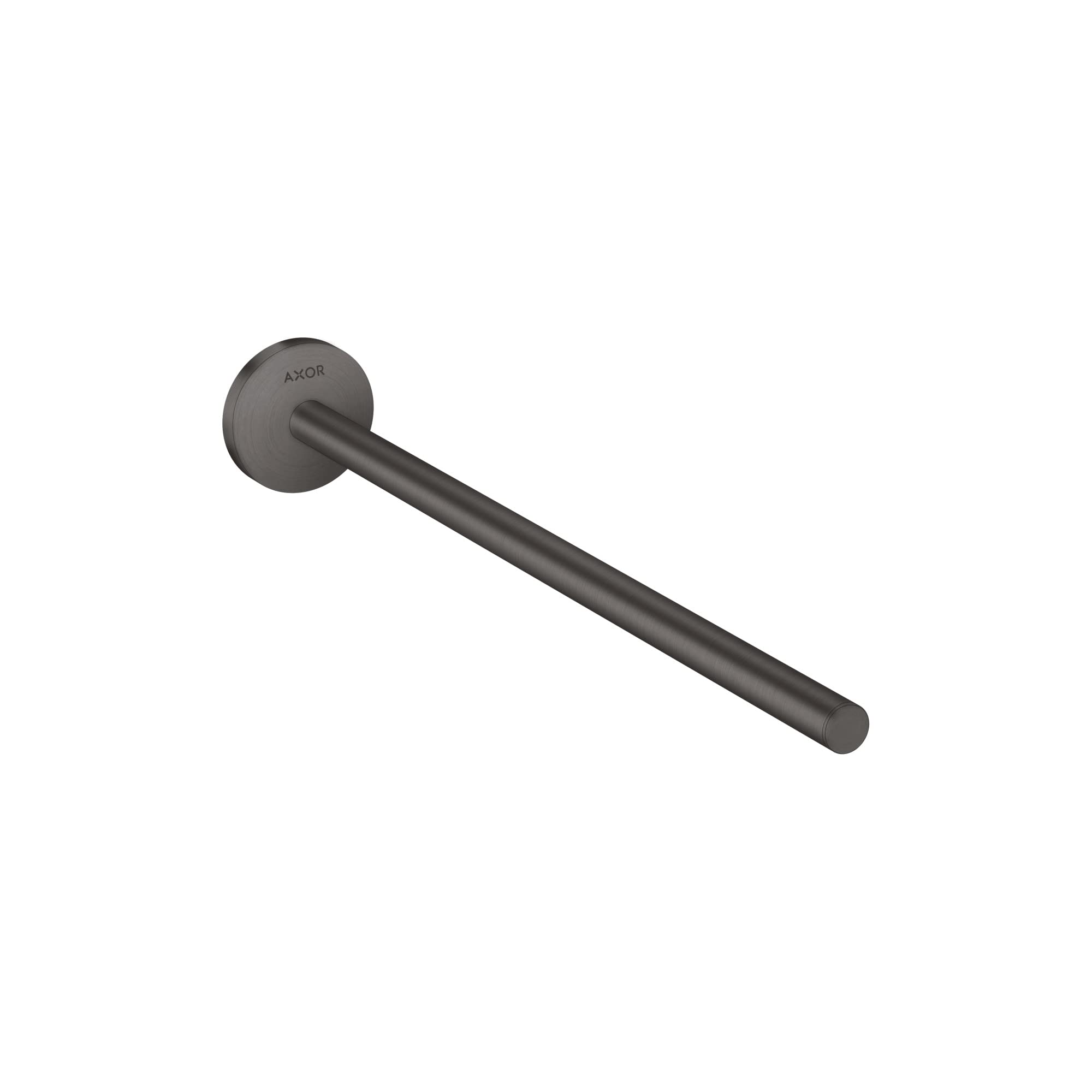 AXOR Universal Circular Porte-Serviettes mural 42826 Chrome Noir brossé