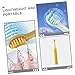 FOMIYES 4pcs Soft Electric Toothbrush Replacement for Boys and Girls and Compatible Electric Toothbrushes Gentle Gums and Cleaning