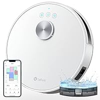 LEFANT M1 Robot Aspirapolvere Lavapavimenti con Mappatura,Navigazione LDS, Batteria da 4000mAh,...