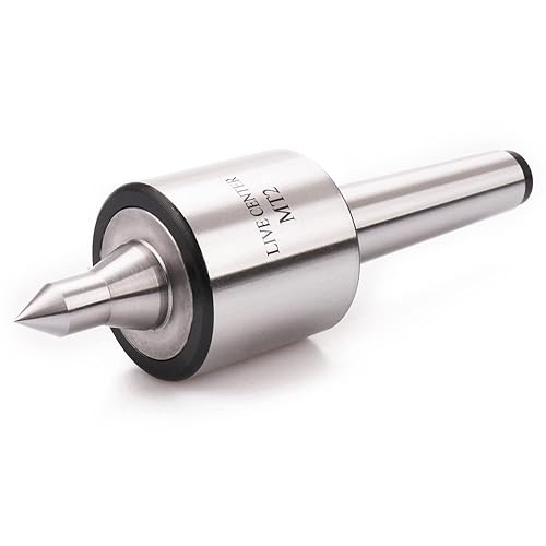 Miniatura 7 de Oudtinx Centro vivo de servicio medio - MT1 Morse Taper Fit para torneado de madera y metal