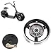 Aramox 10in Wheel Rim Assembly M 12 with Drum Brake for 10X3.0 10X2.5 Tires Electric Scooter Motorcycle