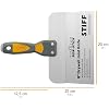 Clauss 18739 Titanium Non-Stick Stiff Drywall Joint Knife, 8