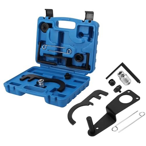 Kit Attrezzo Messa in Fase Motore Set Compatibile con BMW N47 N47S N57 N57S 2.0 3.0 DOHC Motore Diesel Strumento di Regolazione del Motore