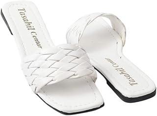 سليبر حريمى جلد 802 ابيض 38