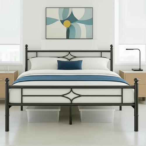 Susalt Queen Metal Bed Frame 14