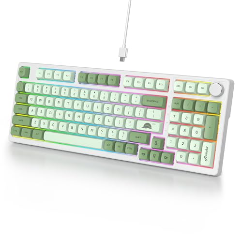 Clavier mécanique 96% remplaçable à chaud personnalisé gasket mount complet avec pavé numérique