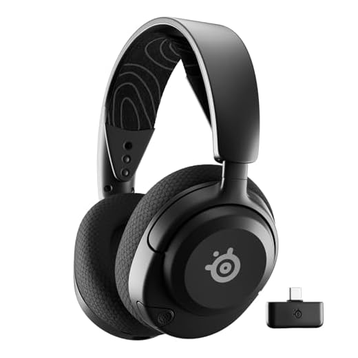 SteelSeries Arctis Nova 5 Wireless - Gaming Headset- Multi-System -PC,PS5 - Magnetische Neodym-Treiber -Über 100 Audio Presets - 60H Akkulaufzeit - 2,4 GHz oder BT-ClearCast Gen2.X-Mik