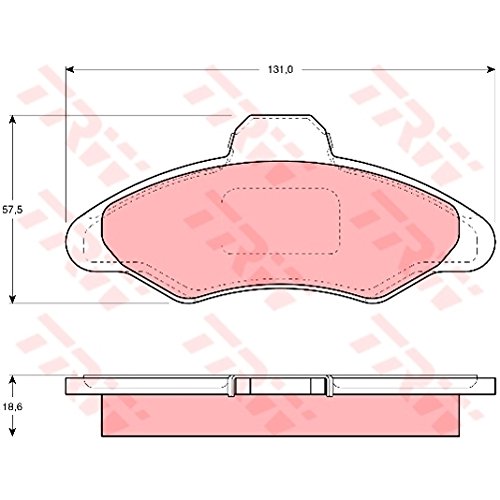 Kit Pastiglie Freno, Freno A Disco Trw GDB897 - 4