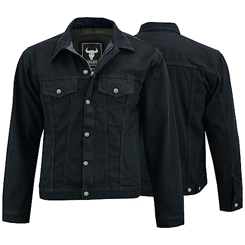 BULLDT Motorradjacke Herren mit Protektoren futter aus 100% Aramid rutsch...