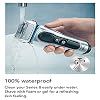 Braun Series 8 8330s Next Generation, Electric Shaver for Men, Rechargeable and Cordless Razor, Silver, Fabric Travel Case, Wet and Dry, Foil Shaver