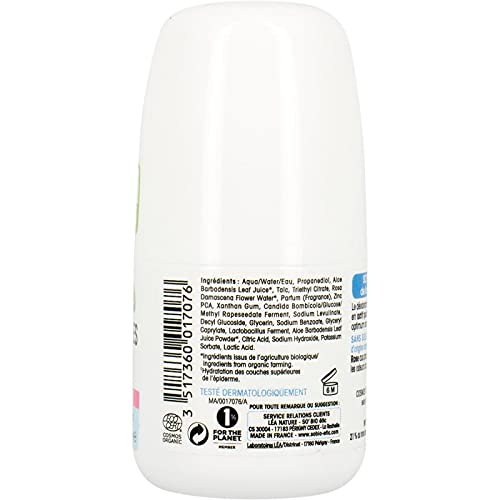 SO BIO - Déodorant Aloe Vera Hypoallergenique Bio 50Ml - le Lot De 3