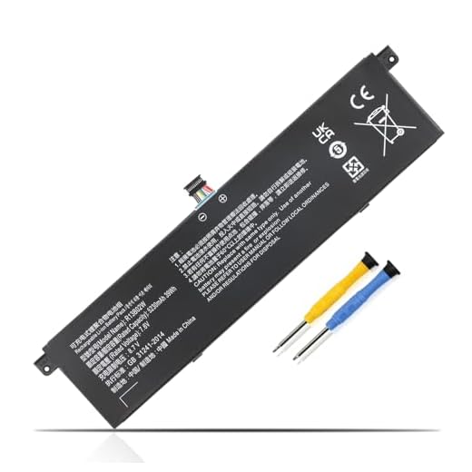 K KYUER 39Wh R13B02W R13B01W Laptop Batería para Xiaomi Mi Notebook Air 13.3 2018 Notebook Batería de Repuesto Compatible con Xiaomi Mi Laptop Air 13 2018 13.3-Inch Series R13B02W 7.6V 5320mAh