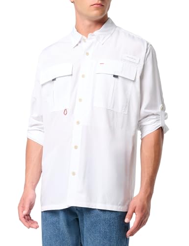 Chemise Eddie Bauer homme en tissu robuste et finitions soignées pour l'élégance