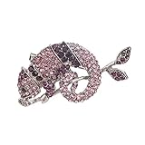 Material: Brosche Legierung + Beschichtung + Strass eingelegt Gewicht: ca. 17 Gramm / Stück