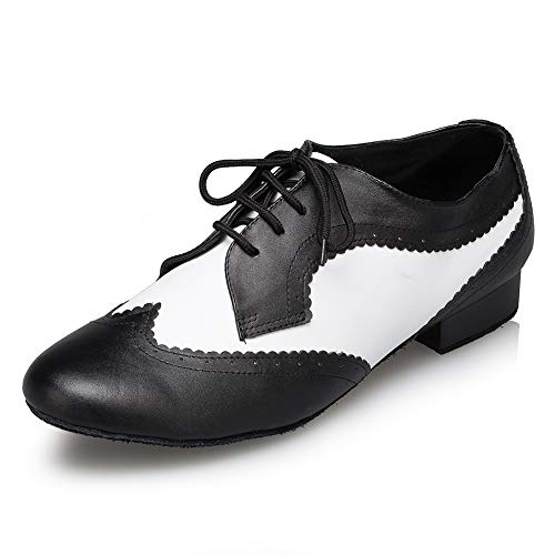 HIPPOSEUS Men's Ballroom Dance Shoes for Tango Morden Rumba Social Dance Performance and Training,9 D(M) US