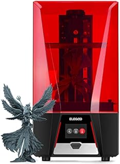 ELEGOO Saturn 2 MSLA 8K Resin 3D Printer, UV Photocuring Printers with 10-inch Monochrome LCD, 219x123x250mm³ Large Printing Size