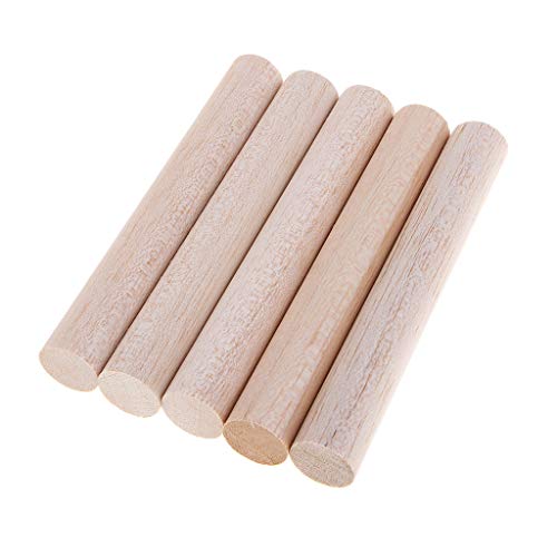 Bâtonnets ronds balsa 140mm pour simplifier le bricolage des enfants - 2