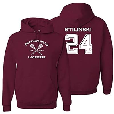 stiles stilinski red hoodie