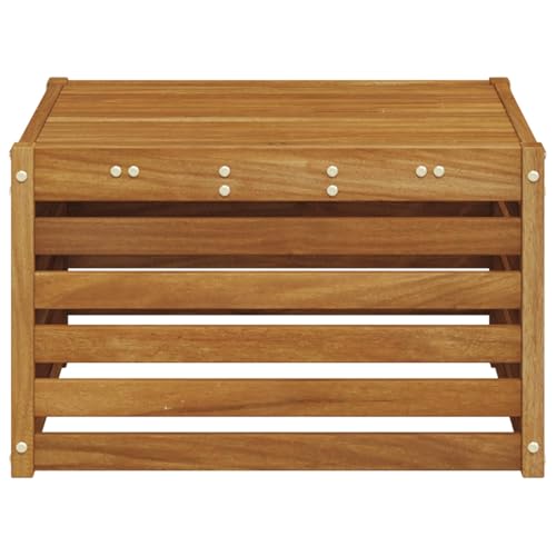 Mesa de jardín de madera compacta para solucionar la falta de espacio 6